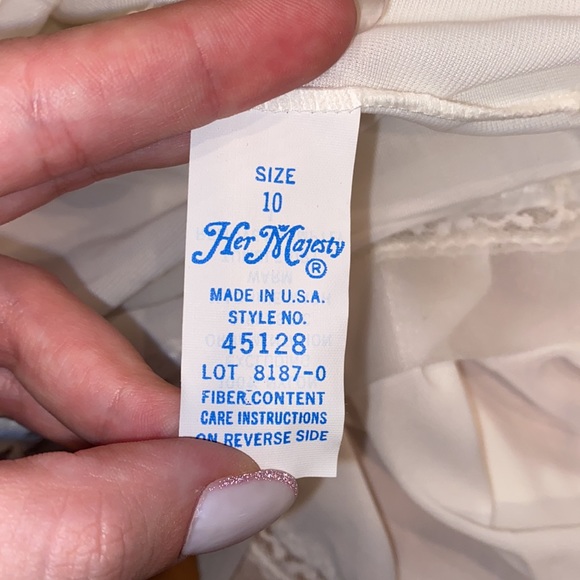NWT~ VINTAGE 1960/1970s HER MAJESTY SLIP - Picture 7 of 8
